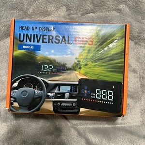 Car GPS HUD Speedometer Head Up Display MPH/KMH Overspeed Warning Alarm Projecto